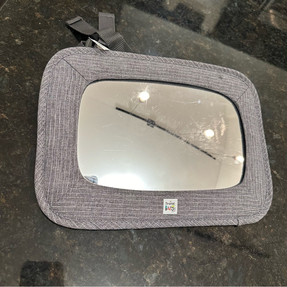 Used!! Travel Bug Rear & Forward Facing Safety Mirror for baby and toddler.